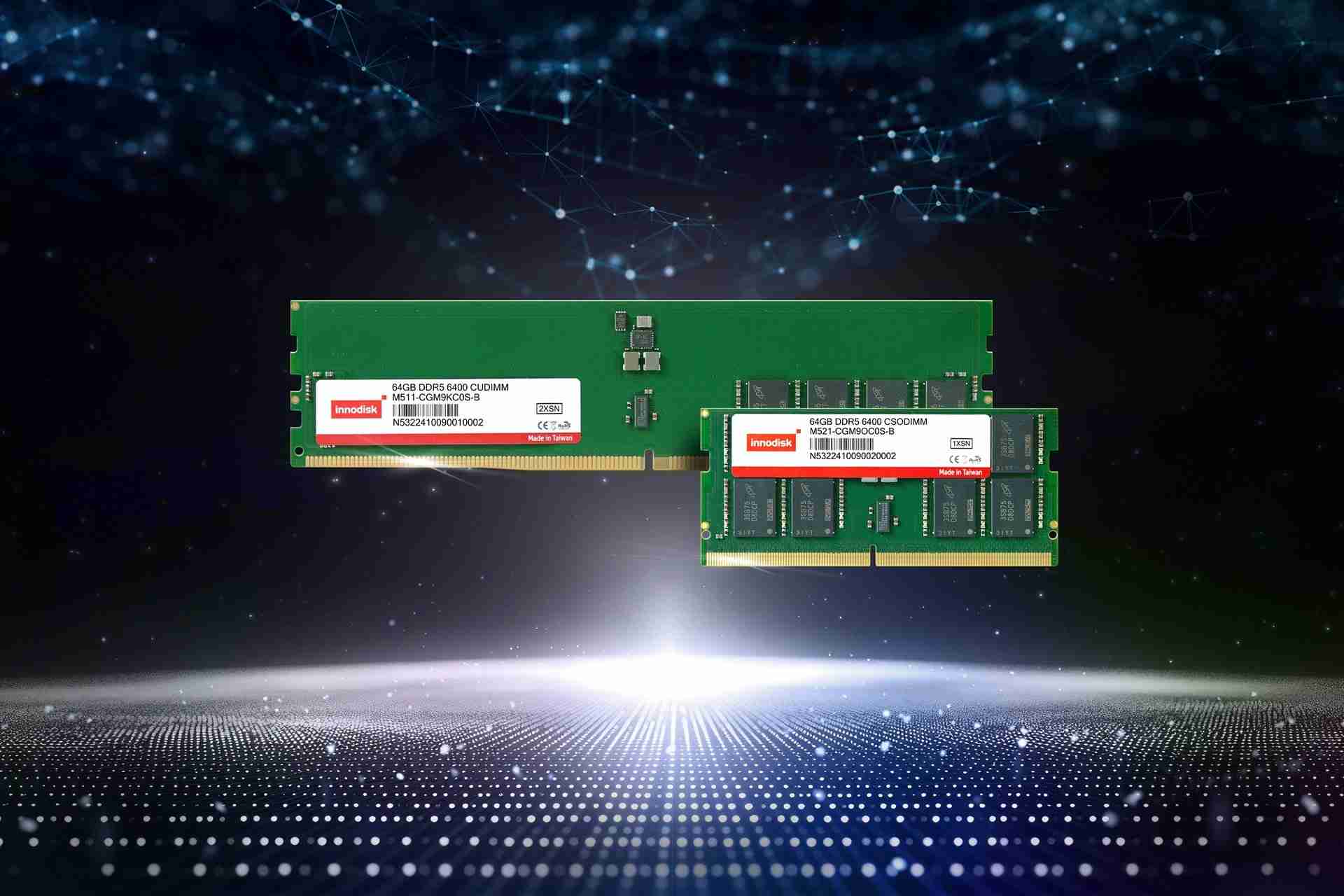 提供同级最大 64GB 单条容量,宜鼎推出 DDR5 6400 JEDEC 内存条