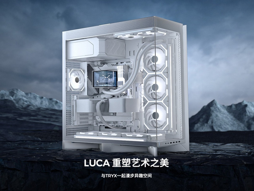 TRXY 创氪星系 LUCA 路氪 L70 全视海景房机箱上市,1499 元