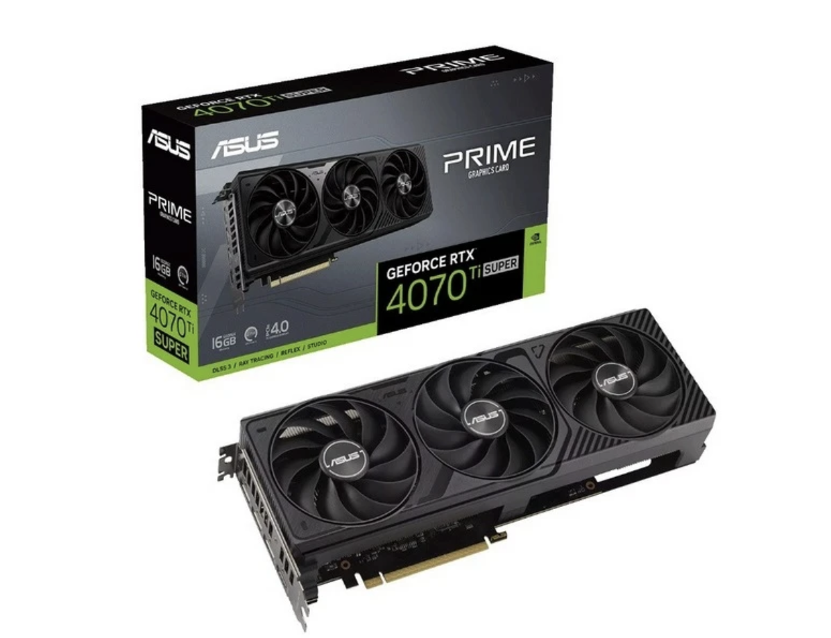 华硕推出 Prime RTX 4070 Ti Super 显卡：符合英伟达 RTX SFF Ready 规范、OC 频率 2640MHz