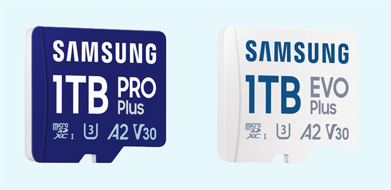 649 元起,三星 PRO Plus & EVO Plus micro SD 存储卡 1TB 版上市