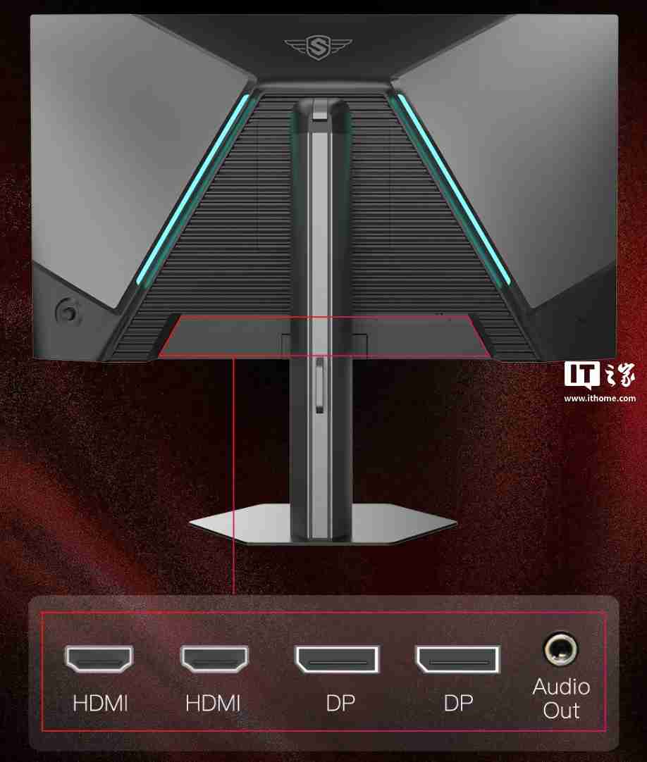盛色 24.5 英寸暗夜武士 D55 显示器上市:2K + 320Hz 超频高刷、Fast-IPS 面板,1499 元
