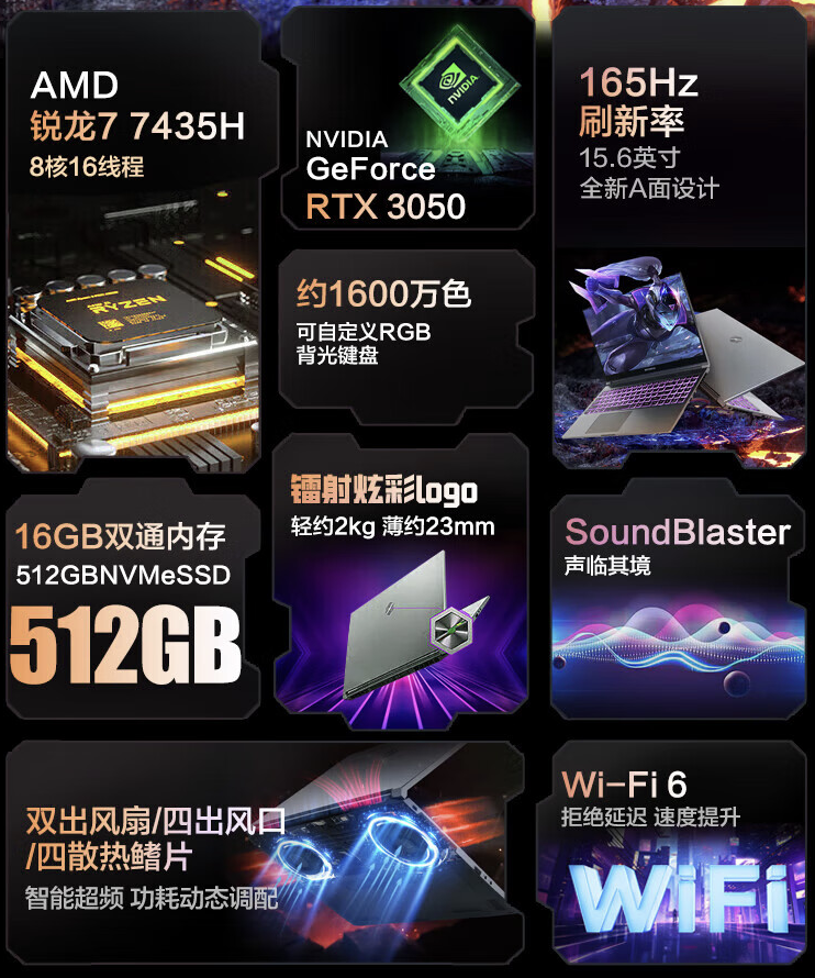 机械革命蛟龙 15K 笔记本新增“R7-7435H”版,4699 元起