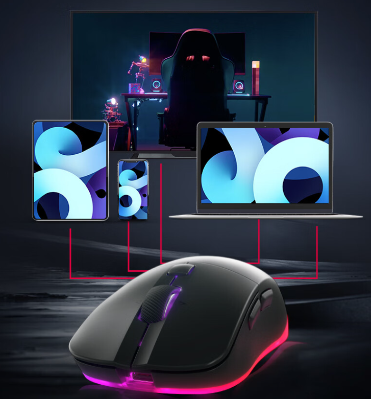 CHERRY 樱桃 M50 系列无线鼠标发布:RGB 光效、自定义功能滚轮,549 元起