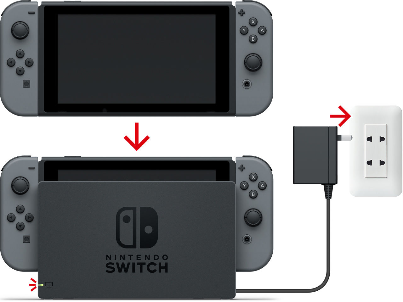 NS充电教程 轻松为你的Switch主机充电
