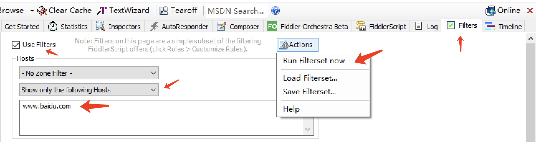 fiddler 的使用
