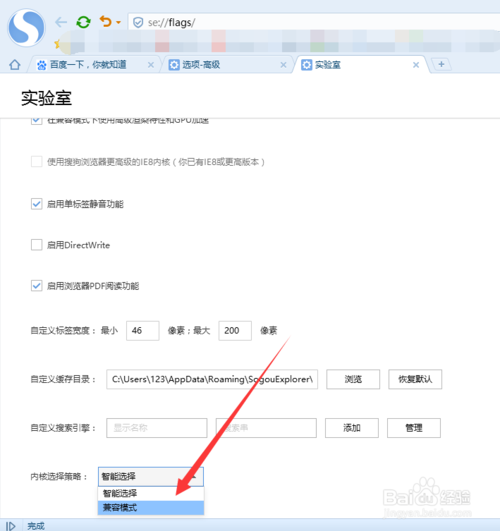 搜狗浏览器怎么设置兼容模式 设置兼容模式方法