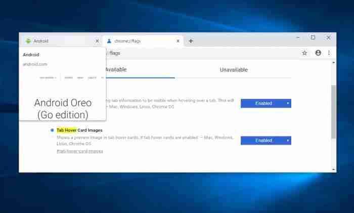 Chrome for Windows获全新的标签预览体验