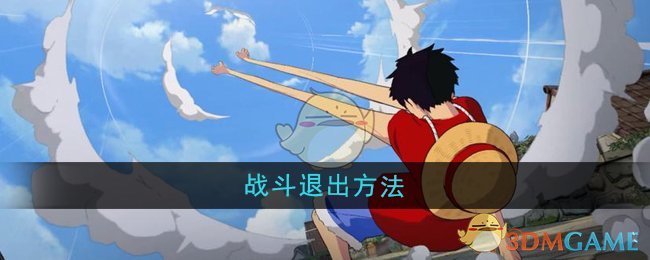 《航海王壮志雄心》战斗怎么退出