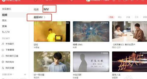 网易云音乐怎么看MV?网易云音乐看MV的操作方法