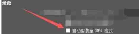 OBSStudio怎么启用录制文件时自动封装至MP4格式-OBSStudio启用录制文件时自动封装至MP4格式的方法