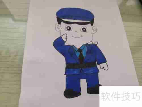 如何绘制武装特警:步骤与技巧