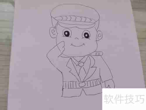 如何绘制武装特警:步骤与技巧