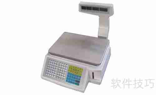 大华电子称电脑调试操作指南
