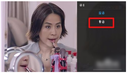优酷视频如何选择语言 优酷视频选择语言方法
