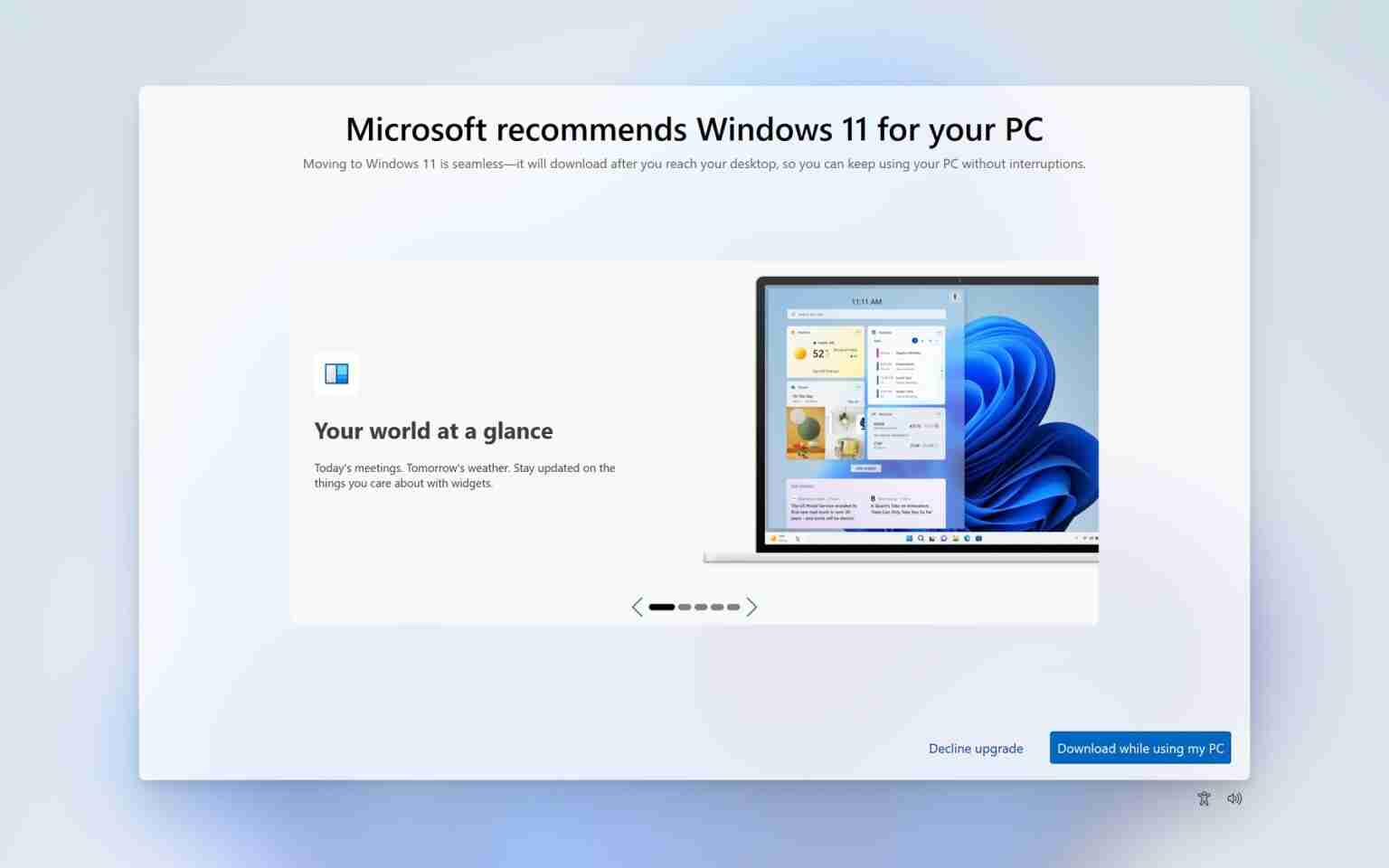 微软全屏弹窗提醒 Win10 用户升级 Win 11:包括不支持 Win11 的