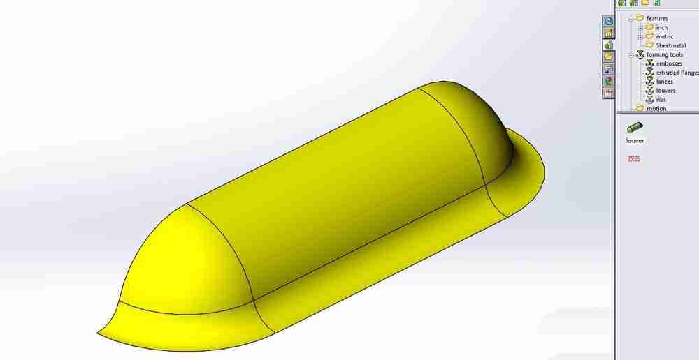 Solidworks怎么绘制百叶窗模型