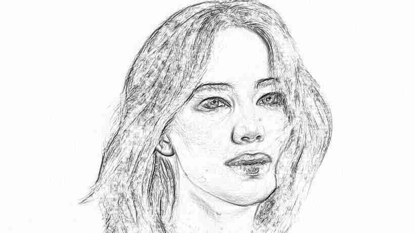 Python 神仙姐姐图像手绘效果实现