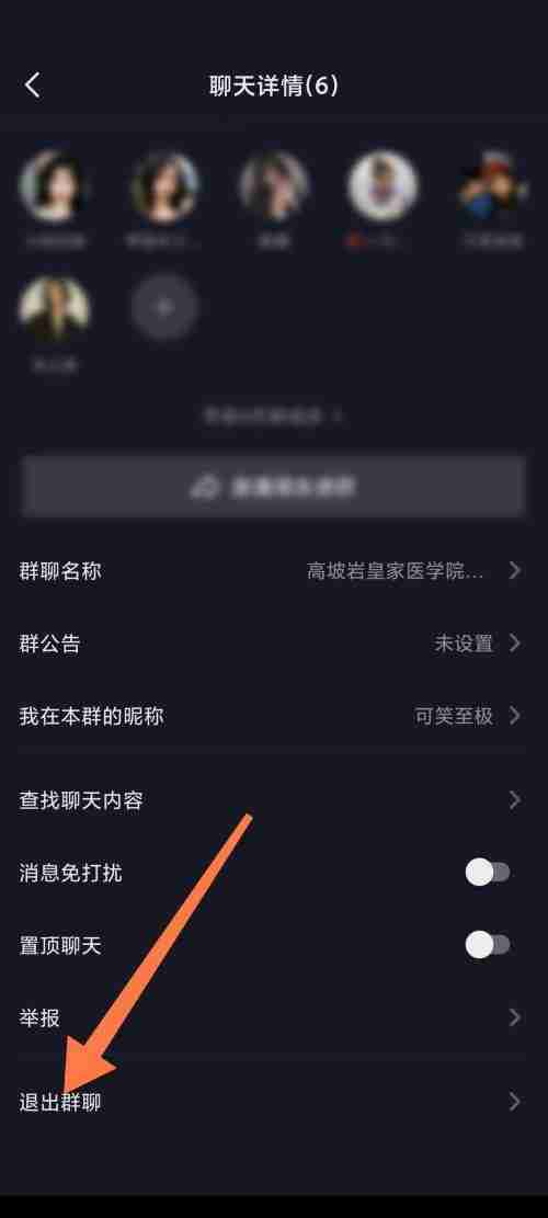 抖音极速版怎么退出群聊？抖音极速版退出群聊教程