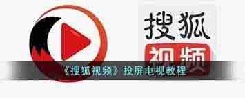 搜狐视频如何投屏到电视