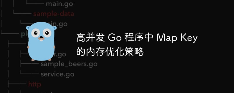 高并发 Go 程序中 Map Key 的内存优化策略