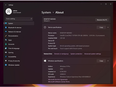 windows11系统怎么查看电脑配置的步骤