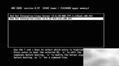 Linux进入单用户模式方法