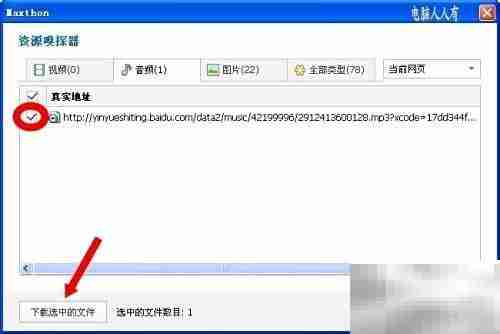 网络应用:资源嗅探器