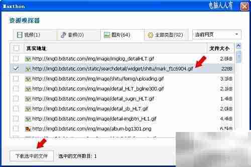 网络应用:资源嗅探器
