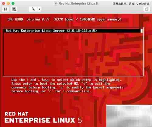 RedHat 5开机内核崩溃