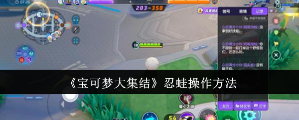 忍蛙操作技巧全解析