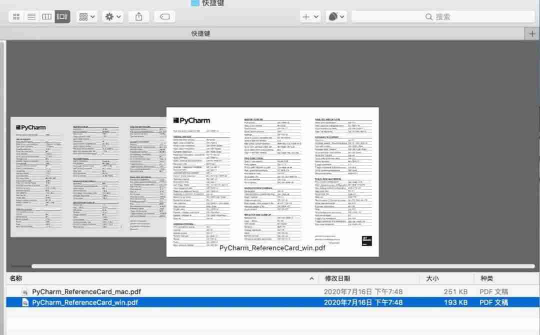 火爆国外的一份PyCharm快捷键和Python代码速查表