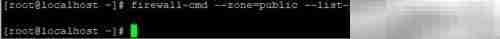 CentOS7防火墙常用命令