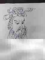 多闻天王线描技法步骤