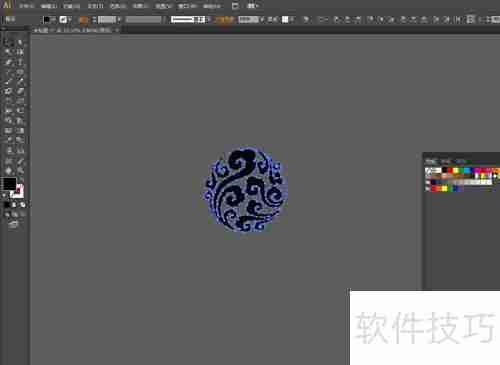 AI如何将位图转为矢量