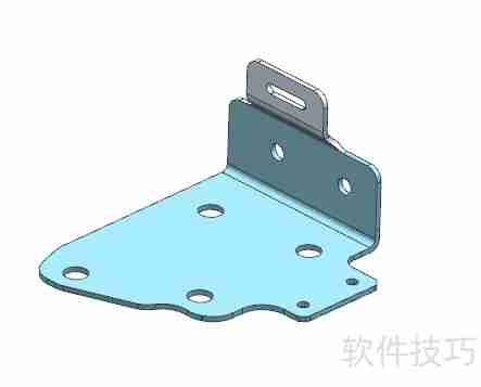 UG/NX软件钣金模块实现实体展开功能介绍