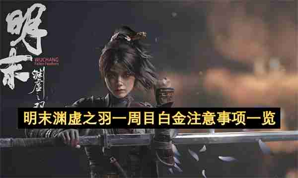 明末渊虚之羽一周目白金需要注意什么