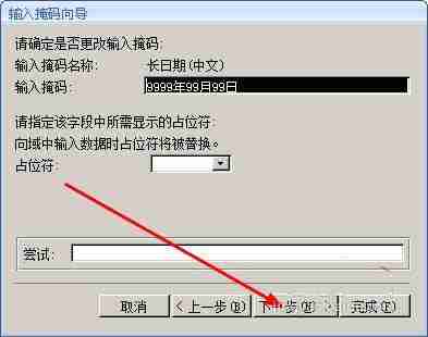 access单元格如何设置输入掩码格式