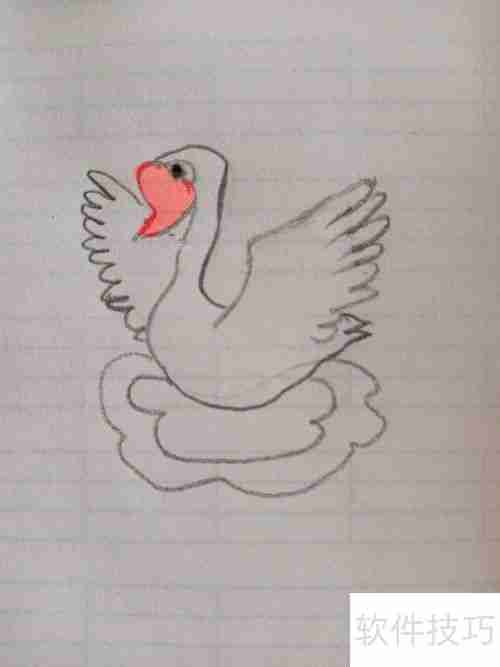 学会这招,轻松画出优雅天鹅简笔画