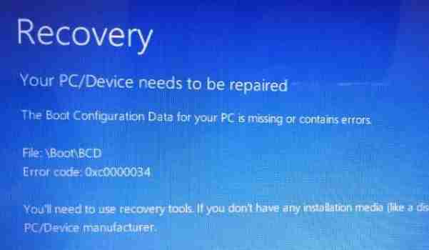 win10开机出现recovery进不去系统怎么解决