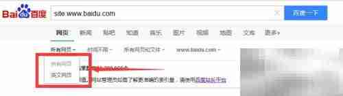 巧用site语法精准搜索