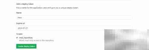 GitLab项目Deploy Tokens配置指南
