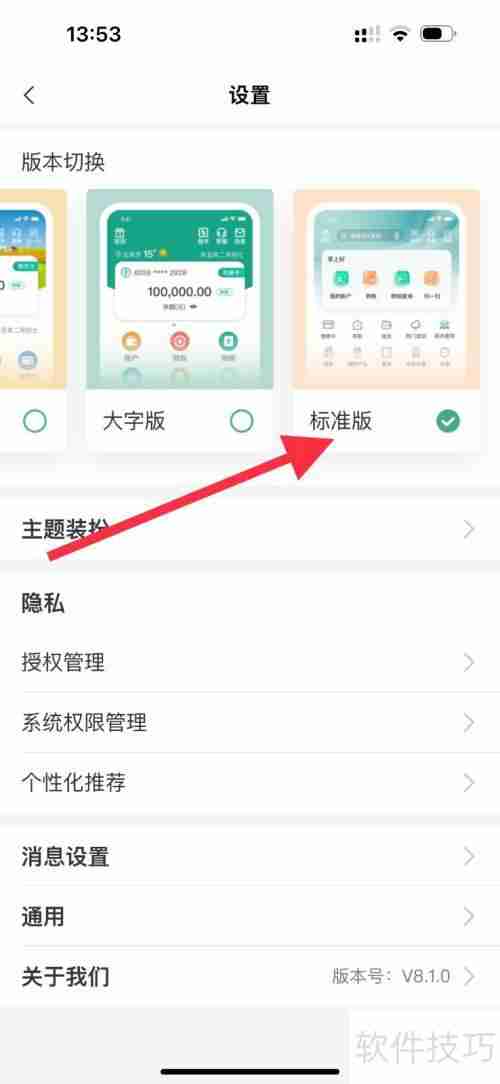 中国农业银行标准版设置方法
