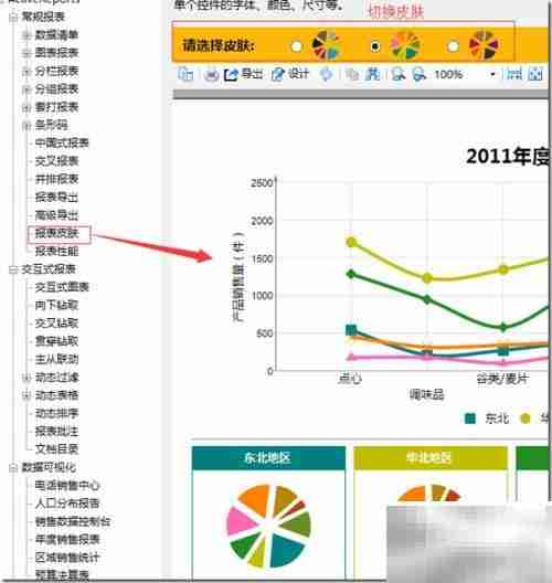 报表皮肤设置案例解析