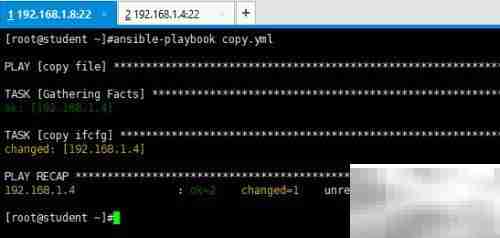 Ansible copy模块复制文件