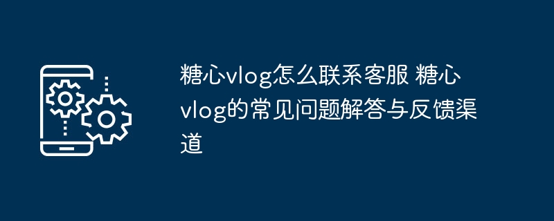 糖心vlog怎么联系客服 糖心vlog的常见问题解答与反馈渠道