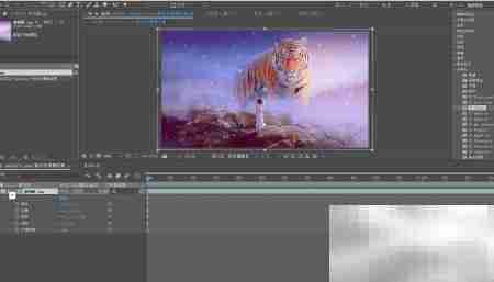 AE2020CC Glass风景画特效