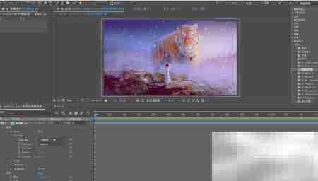 AE2020CC Glass风景画特效