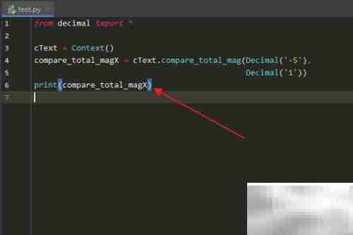 Python中Context类compare_total_mag用法