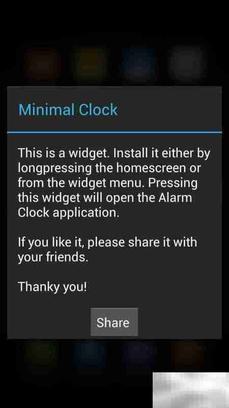 Minimal Clock:小巧桌面时钟插件