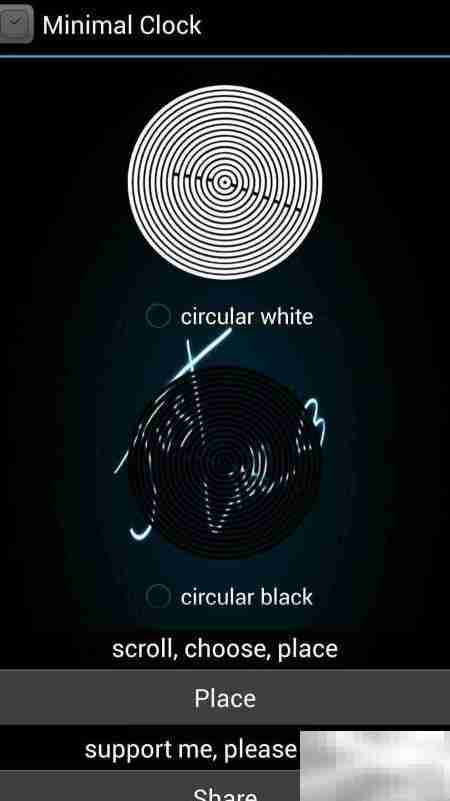 Minimal Clock:小巧桌面时钟插件
